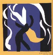 Henri Matisse Design for Backdrop of 'Strange Farandole' (mk35) oil painting on canvas